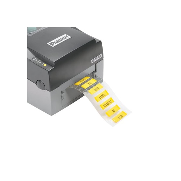 Heat Shrink Label, 3:1 I.D. Shrink Ratio, 0.38 in I.D. Before Shrinking, White, 0.64 in, 1000 PK